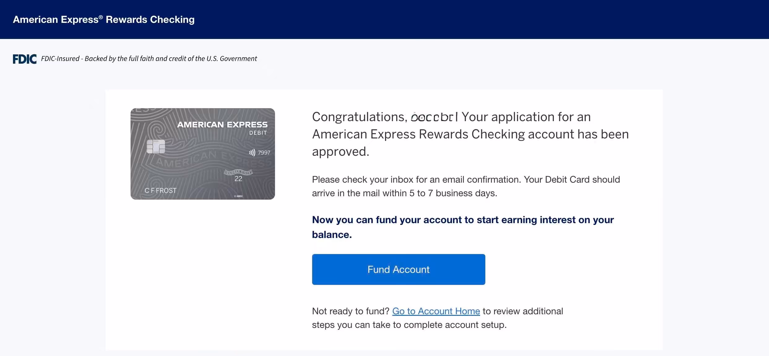 Application Approved